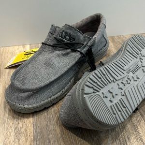 Men’s Hey Dude Wally Stretch - Steel Gray